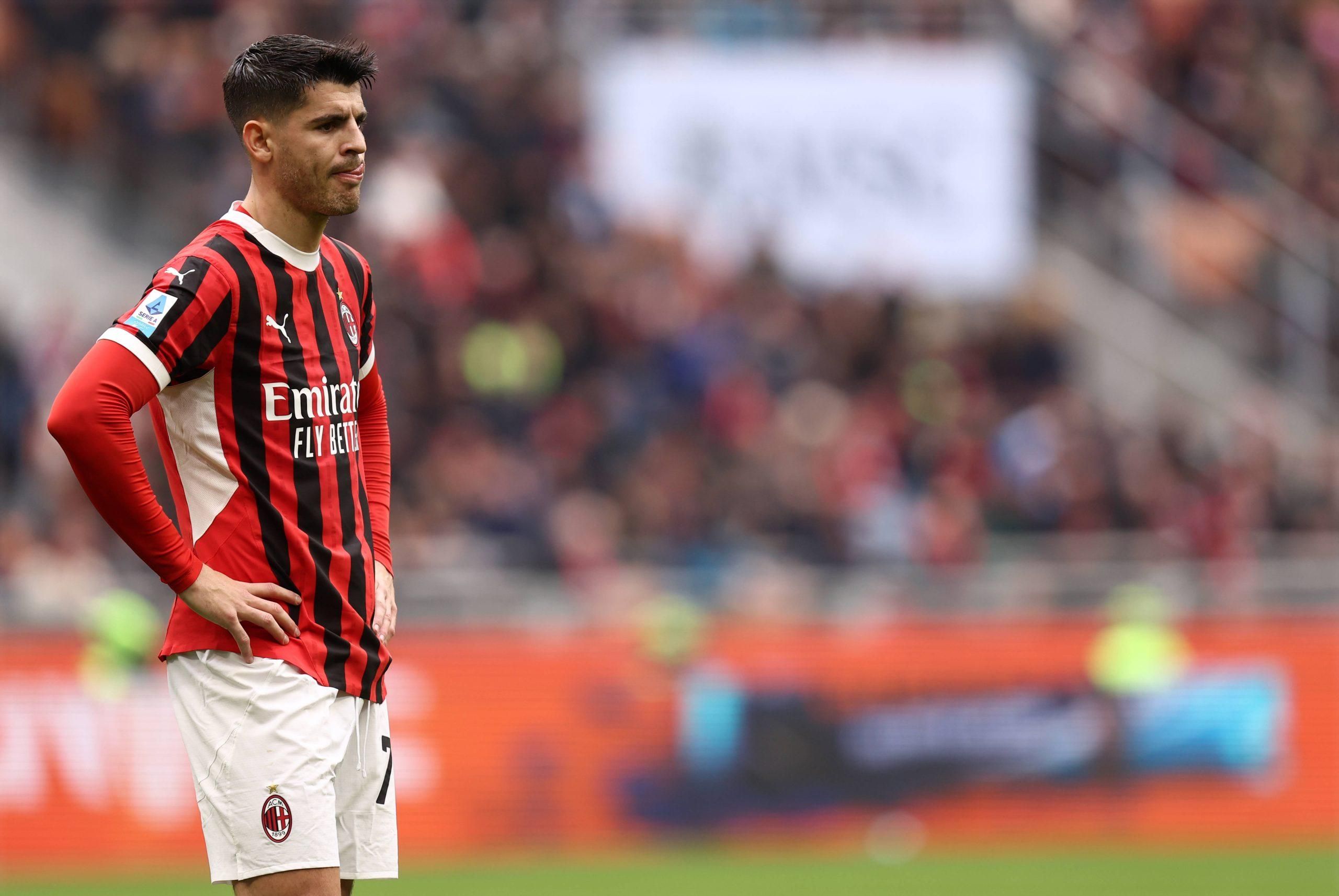 Alvaro Morata AC Milan (Photo credit: Imago)