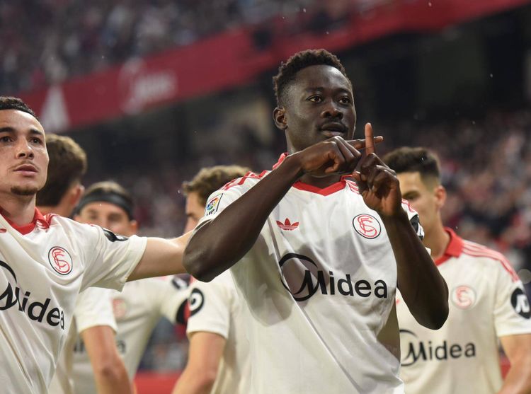 Sevilla 2-1 Atlético Madrid: Akor Adams’ strike condemns Simeone’s record team to defeat