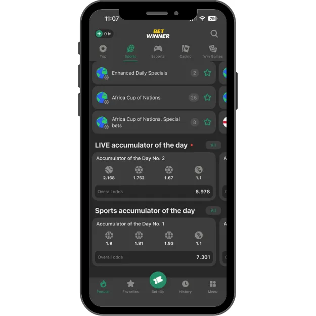 betwinner app