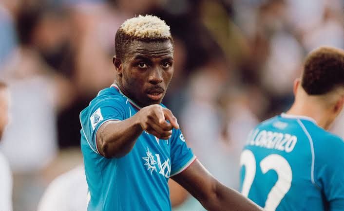 WATCH: Nigeria star Victor Osimhen donates N50 million to charity after public spat with Finidi George