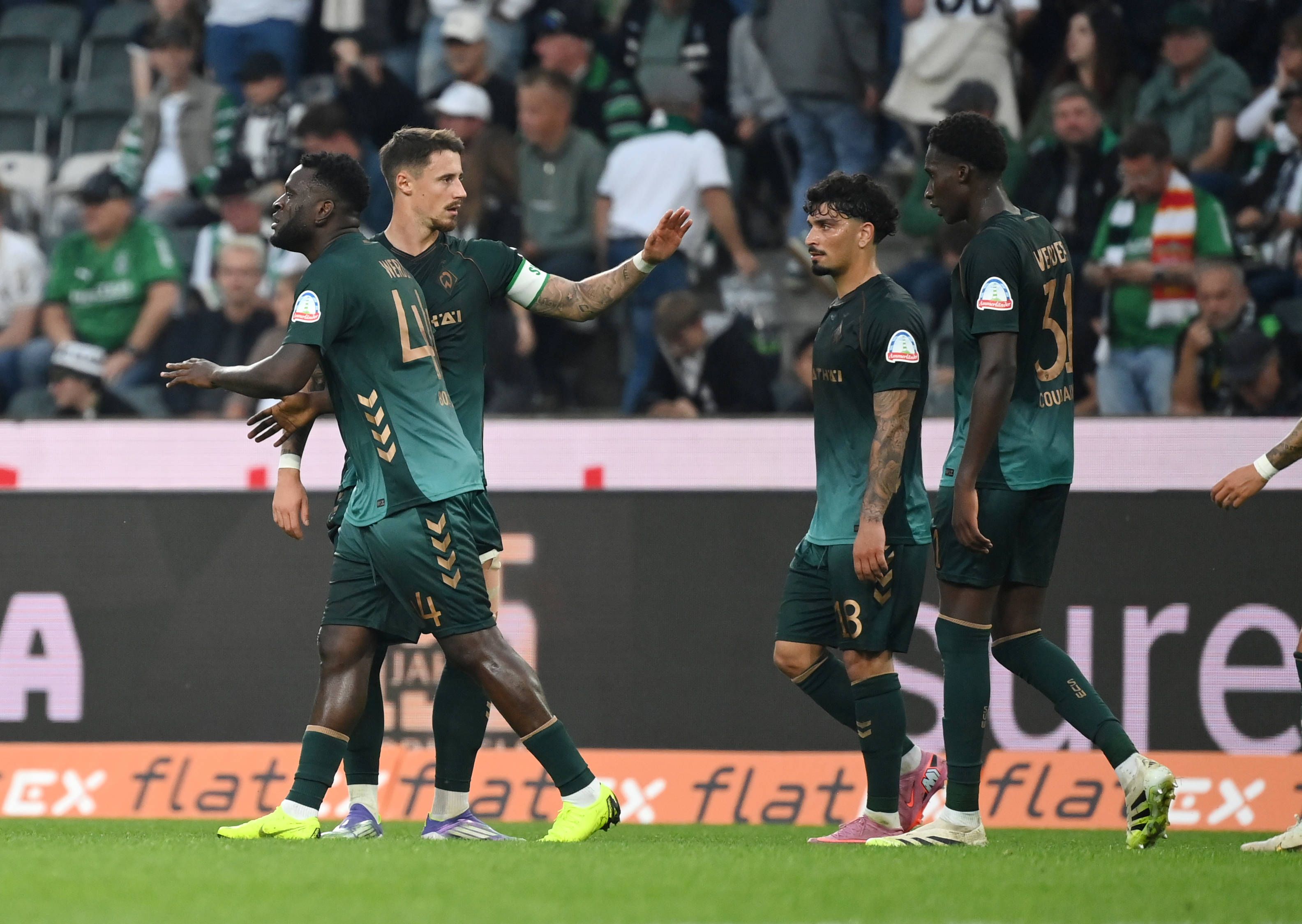 Victor Boniface, Marco Friedl Werder Bremen, Cameron Puertas, Karim Coulibaly,of Werder Bremen