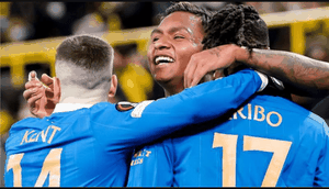 Europa League: Super Eagles stars Aribo, Bassey, Balogun help Rangers advance past Borussia Dortmund