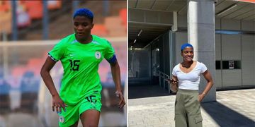 Photos: Super Eagles star William Troost-Ekong arrives in Nigeria ahead of charity foundation launch