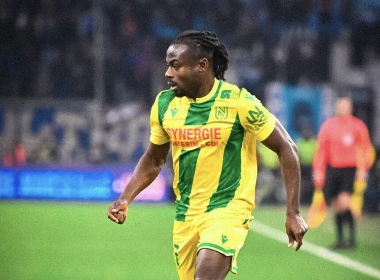 Nigeria Super Eagles and Nantes winger Moses Simon. 