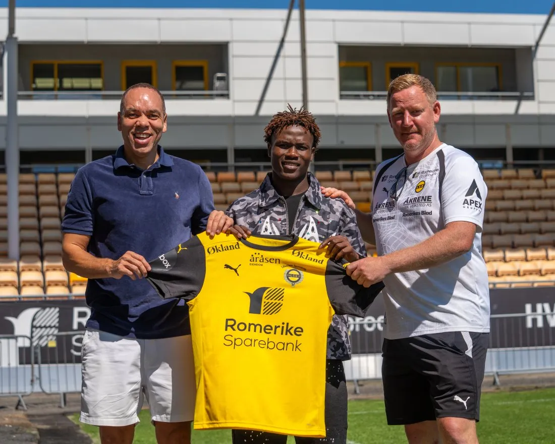 Seun Akanji signs for SK Lillestrom