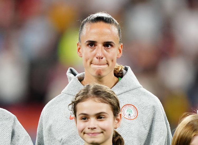 Explained: Real reason Ashleigh Plumptre folds her sleeves when playing for the Super Falcons