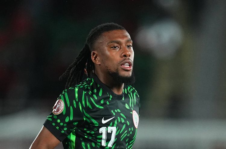 Nigeria playmaker Alex Iwobi
