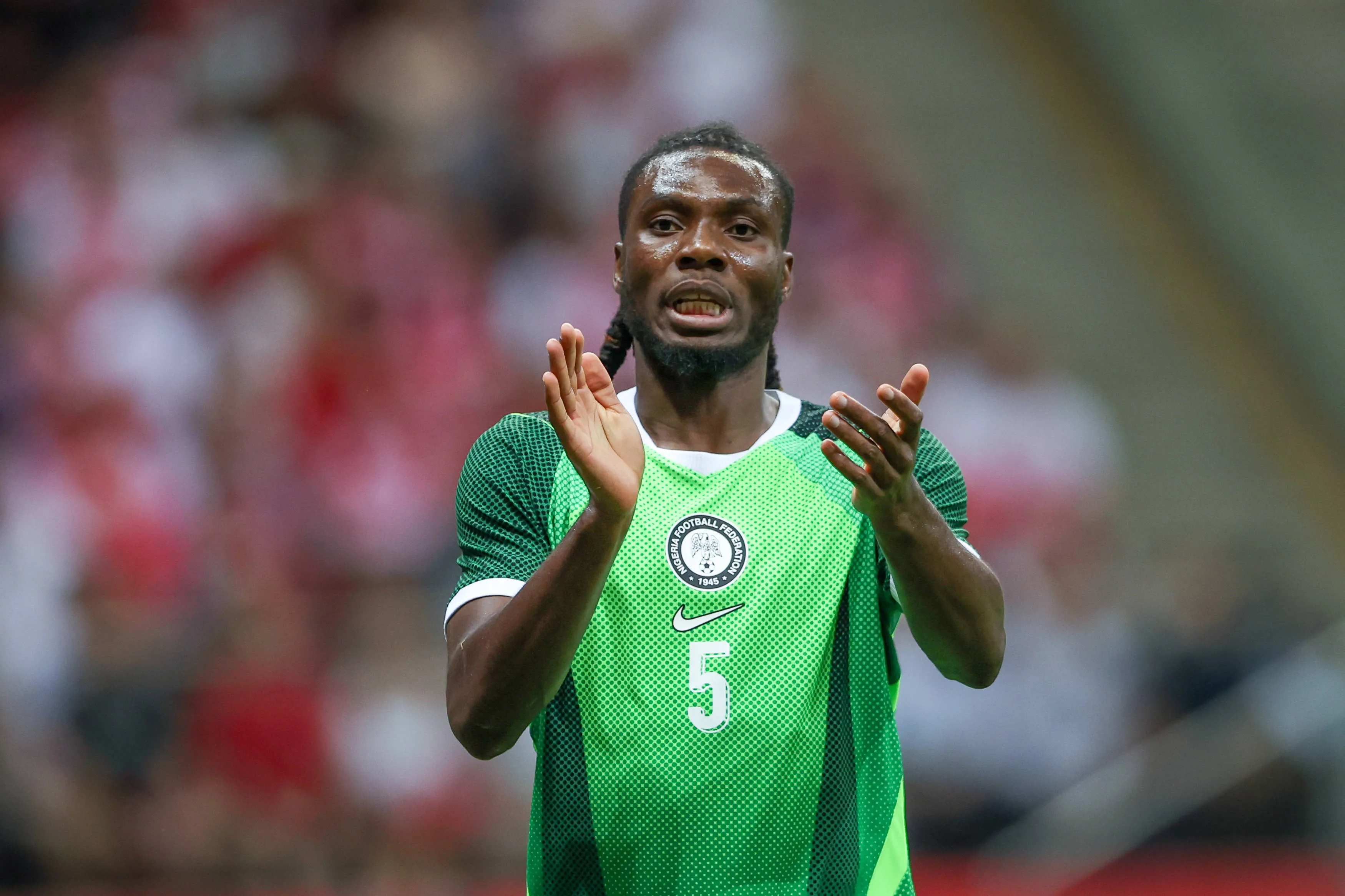 Super Eagles star Igoh Ogbu 