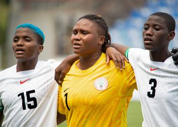 Super Falcons star with links to Madrid stunned as Arsenal blow away Champions League holders