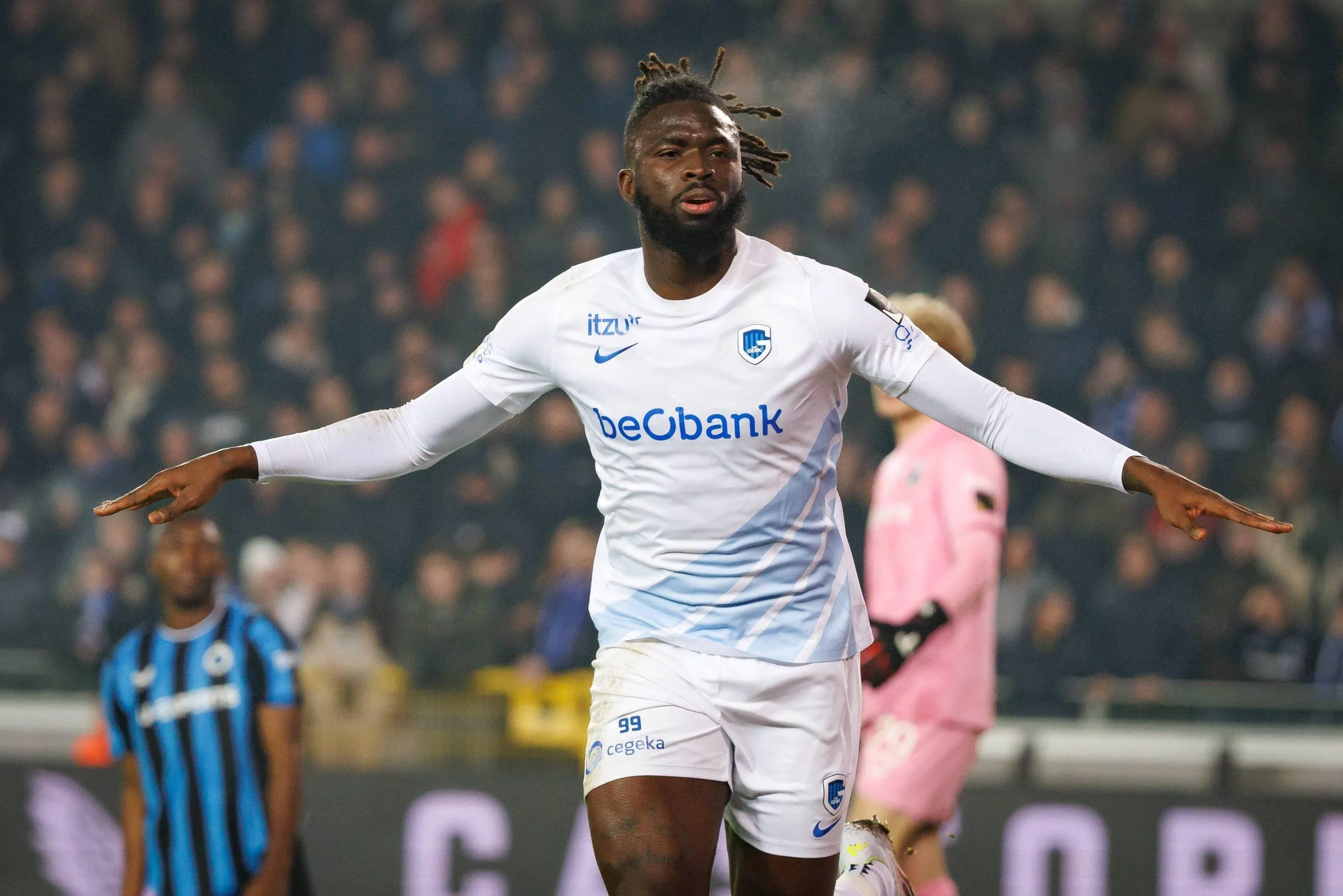 Nigeria Super Eagles and Genk star, Tolu Arokodare. Photo by IMAGO 
