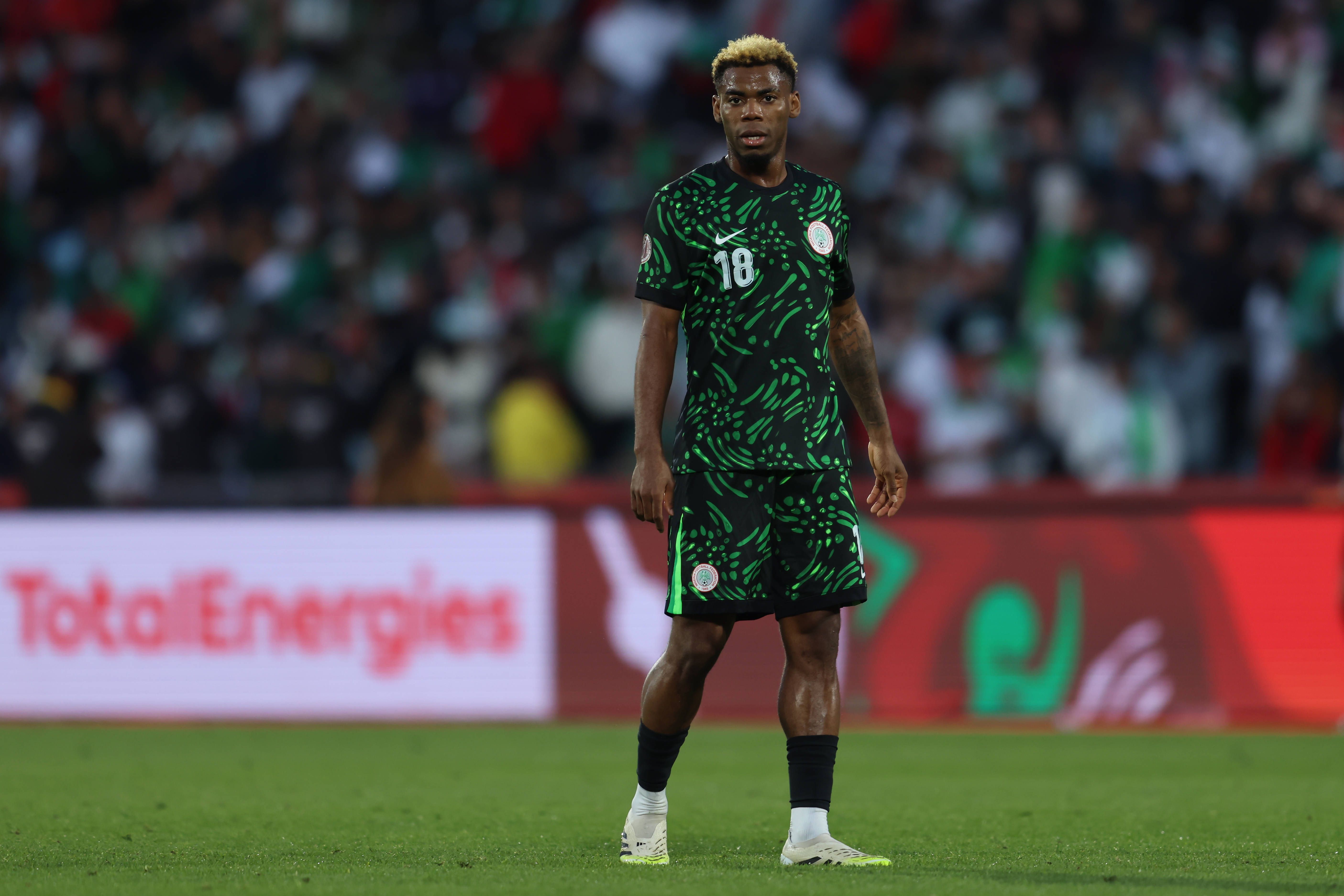 Raphael Onyedika during the Africa Cup Of Nations Quarter-final match between Algeria and Nigeria