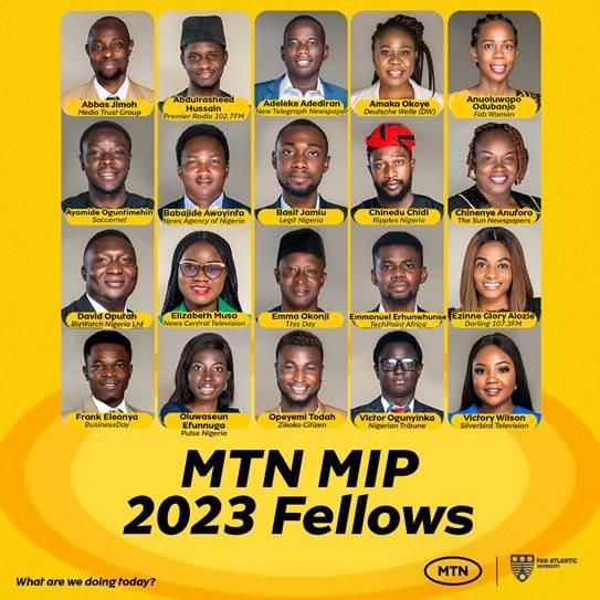 MTN unveils Soccernet.ng Editor and 19 others as Media Innovation Programme fellows