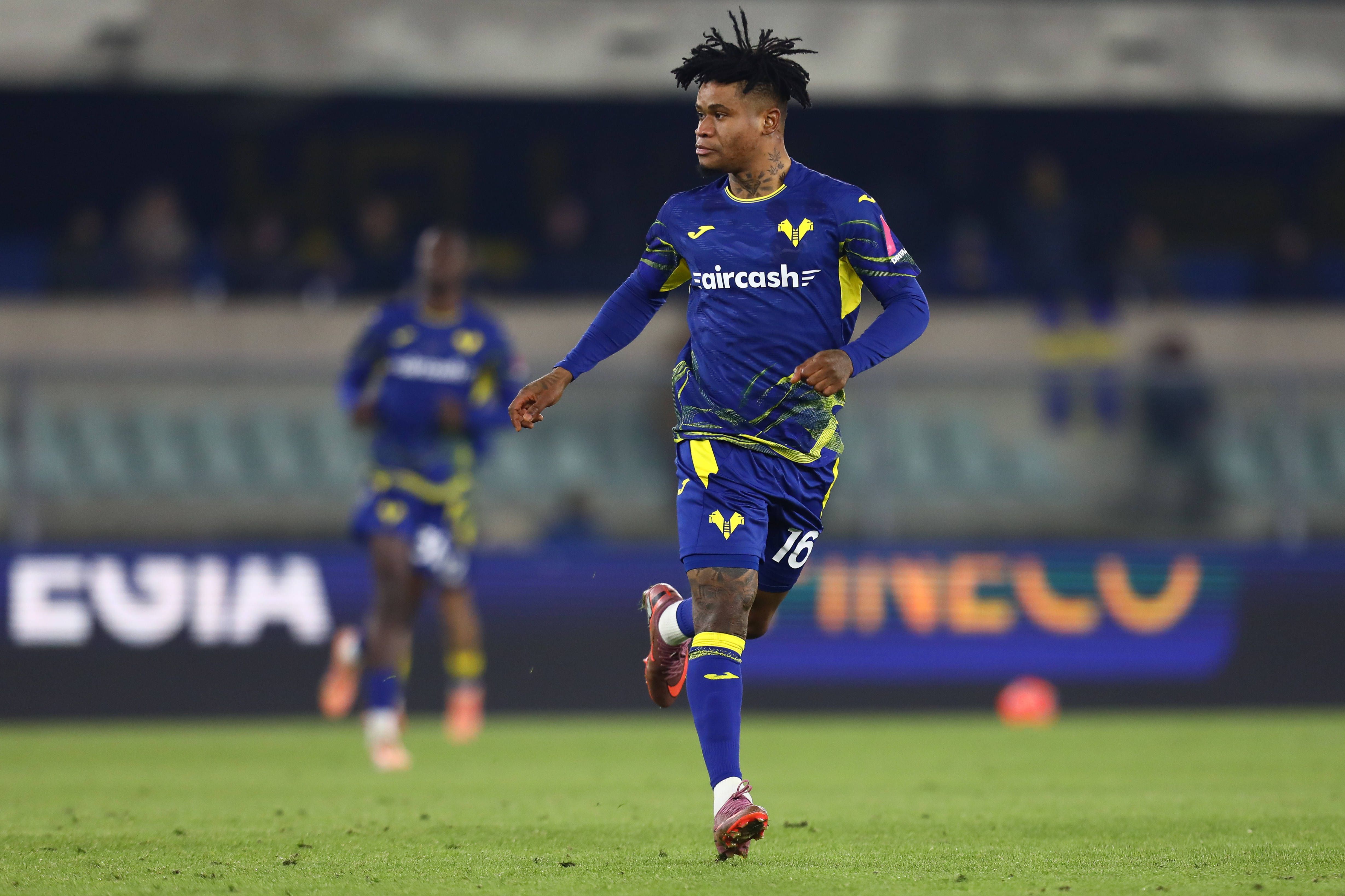 GIFT ORBAN 16 of Hellas on Matchday 20