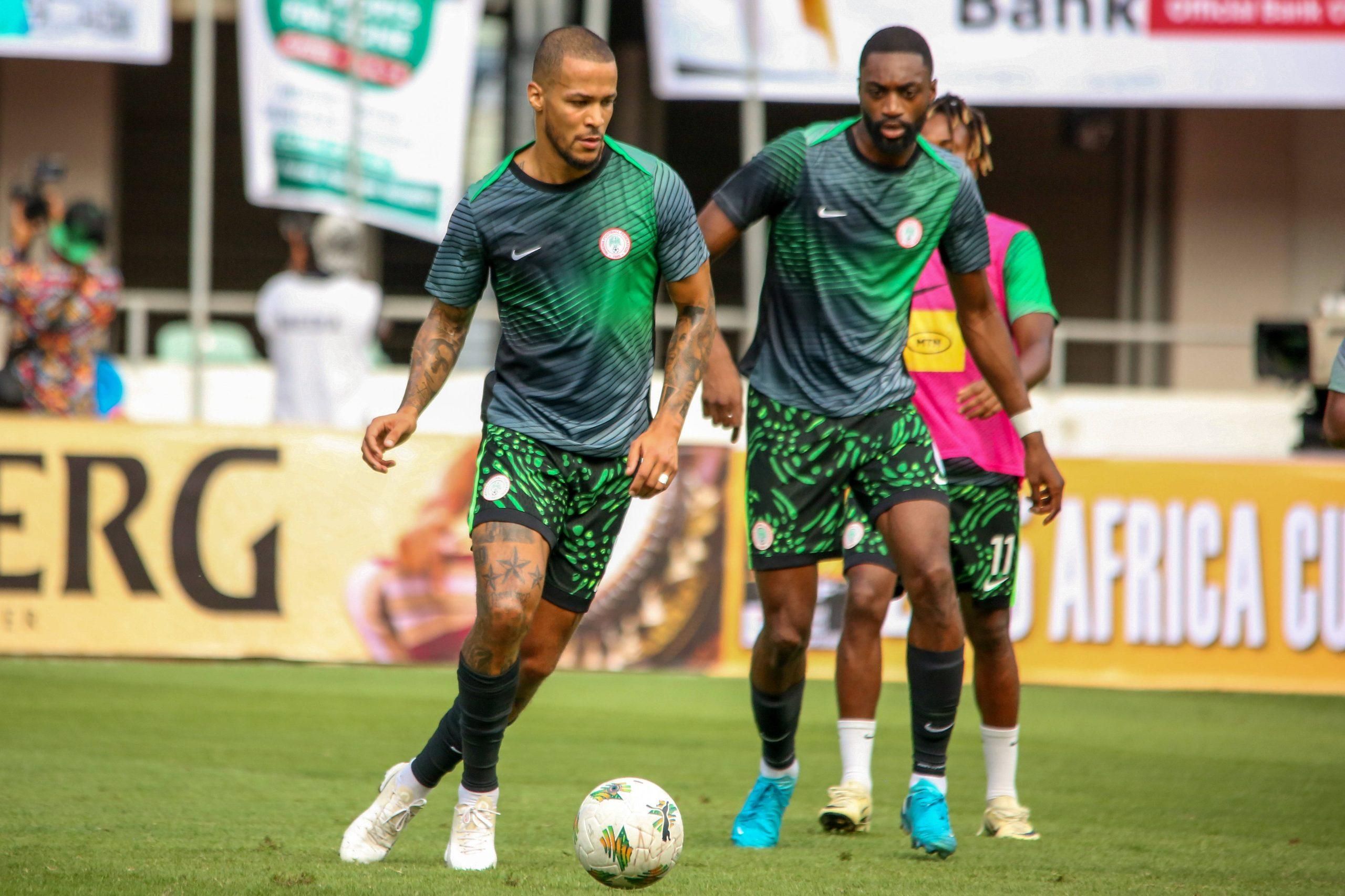 Super Eagles defenders (Photo credit: Imago)
