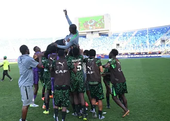“Too much quality” – South Africa’s Broos backs Eric Chelle’s Super Eagles to fire past Rwanda, Zimbabwe