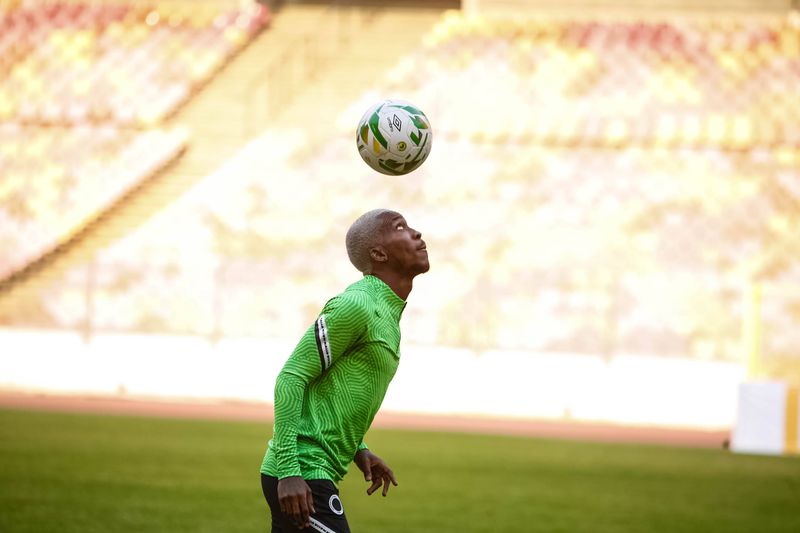  Henry Onyekuru in training with Super Eagles