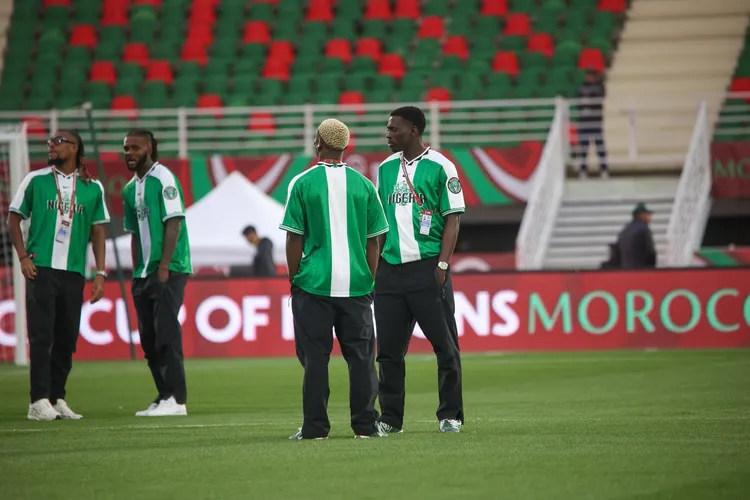 Nigeria’s Super Eagles stars 