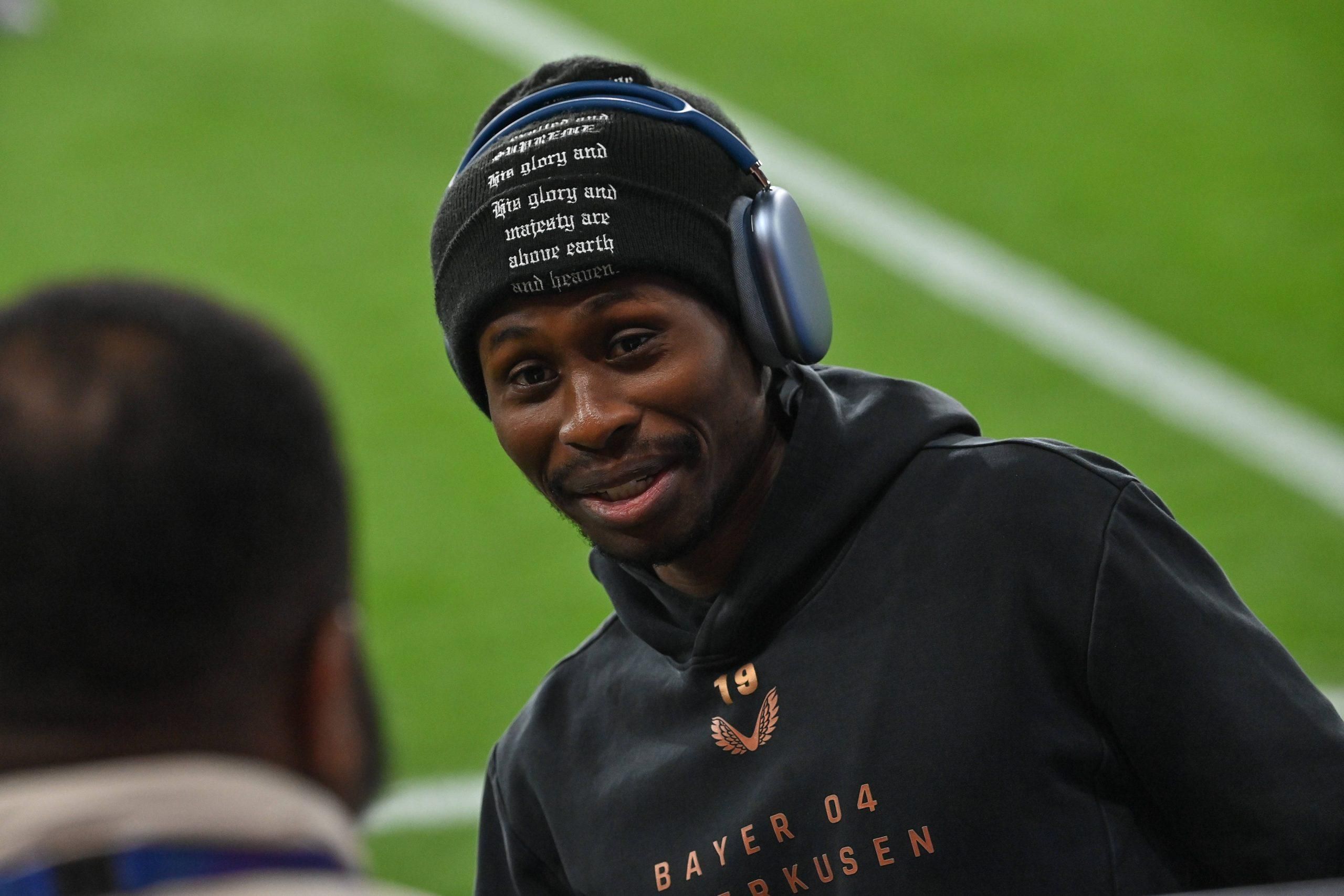 Nigeria Super Eagles and Bayer Leverkusen forward Nathan Tella. Photo by IMAGO 