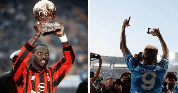 Napoli forward Osimhen sends message to Liberia President George Weah after breaking his Serie A goal record