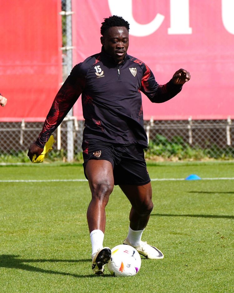 Nigeria and Sevilla forward Akor Adams