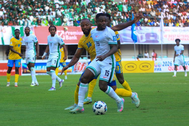 Nigeria and Paris FC forward Moses Simon.