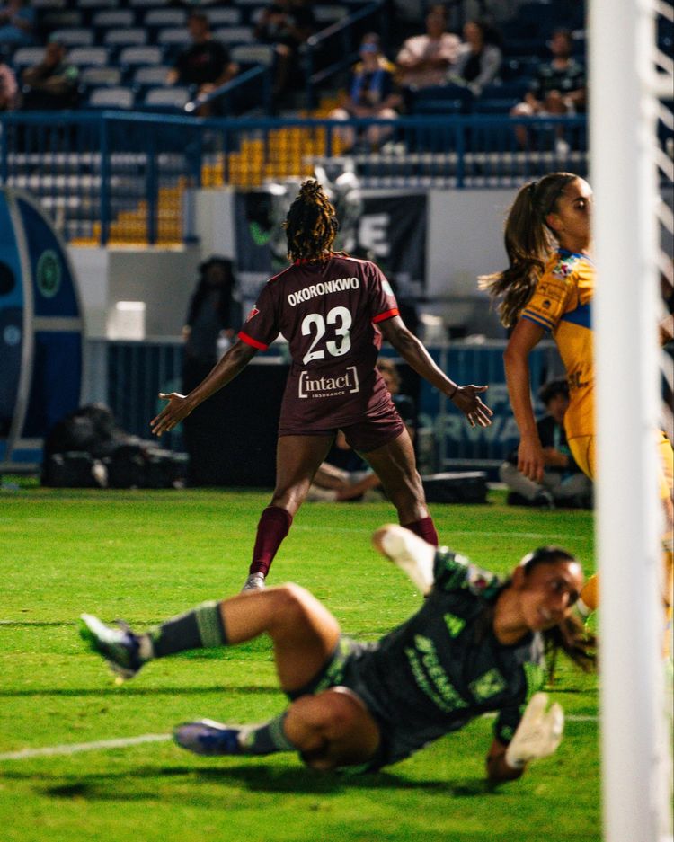 AFC Toronto star Esther Okoronkwo 