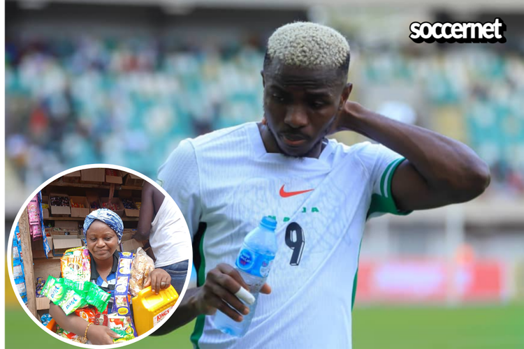 Galatasaray’s Victor Osimhen steps in with ₦5m donation after emotional Aunty Esther video goes viral