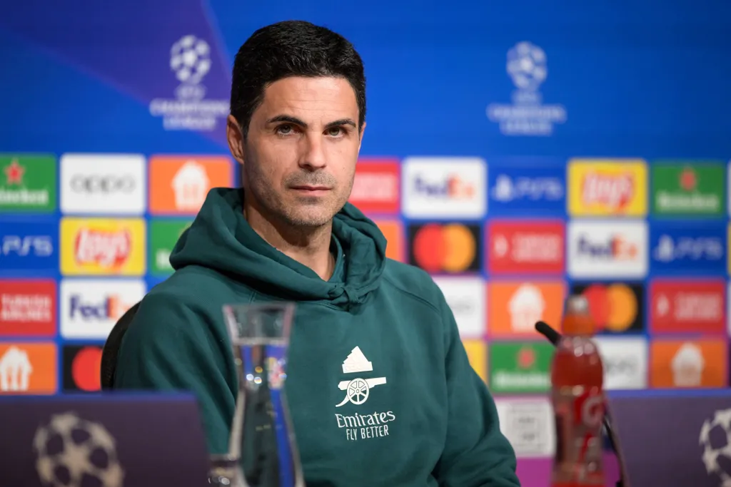 Coach of Arsenal Mikel Arteta