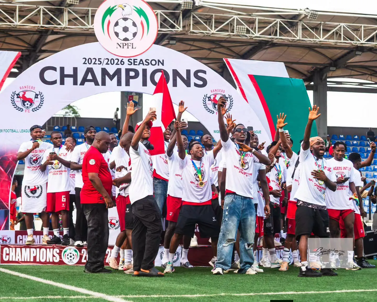 Enugu Rangers celebrate NPFL win to qualify for CAF Champions League