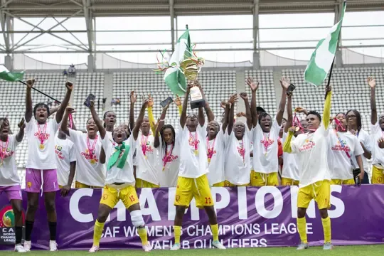 Essien shines as Nigeria’s Edo Queens triumph over Benin’s Ainonvi to capture WAFU B title and CAF Women’s Champions League berth