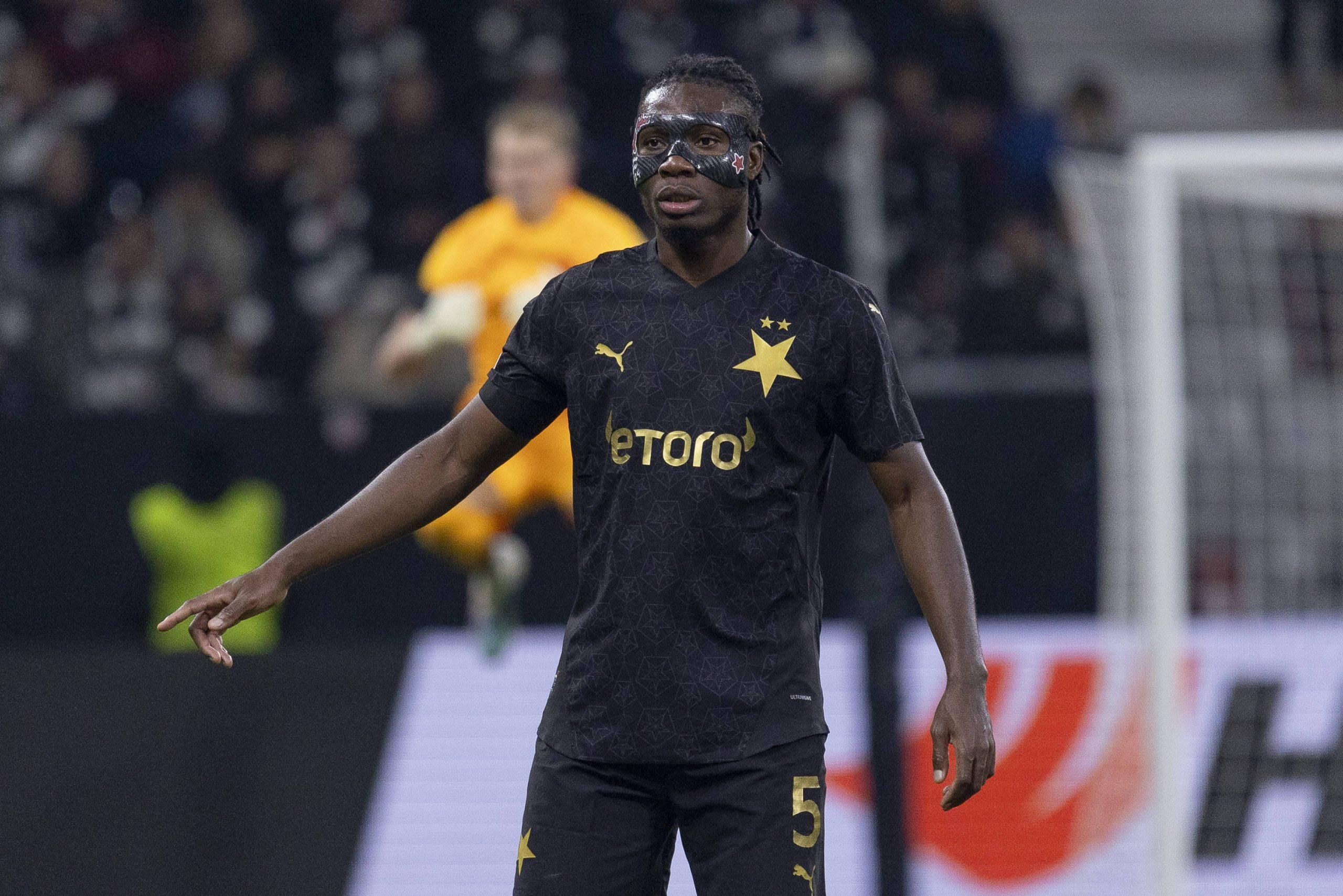 Nigeria and Slavia Prague star Igoh Ogbu. Photo by IMAGO