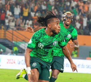 AFCON 2023: Nigeria 1-0 Angola – Lookman matches Okocha, Yekini’s record as Super Eagles tame Sable Antelopes