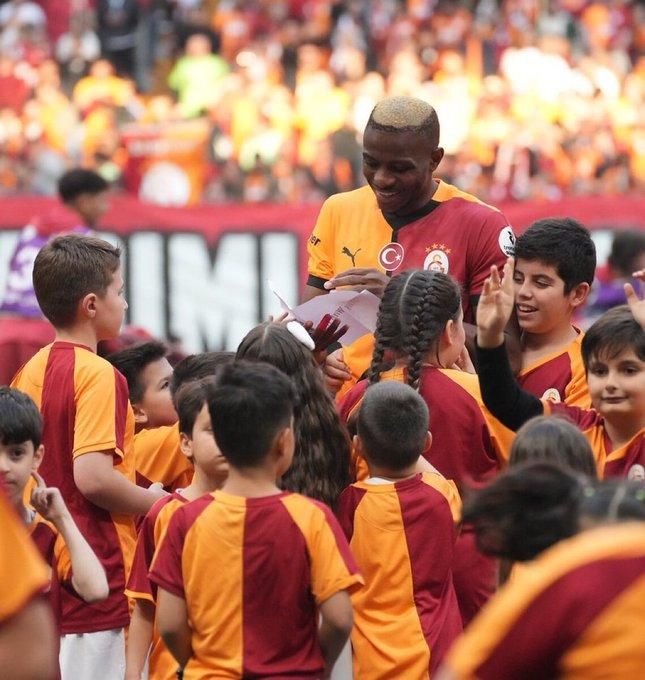 Nigeria Super Eagles and Galatasaray striker Victor Osimhen