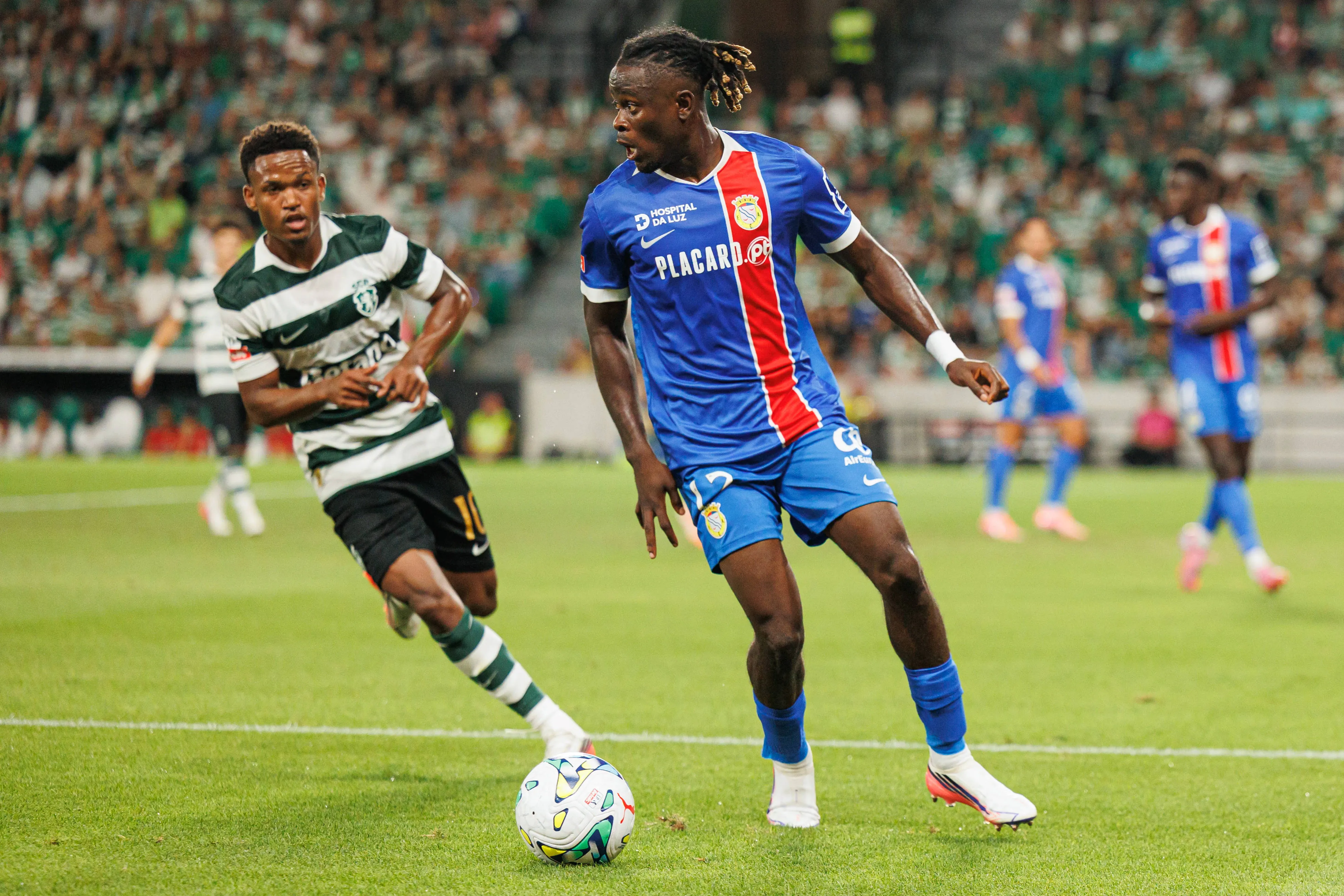 Super Eagles and Alverca defender Isaac James. 