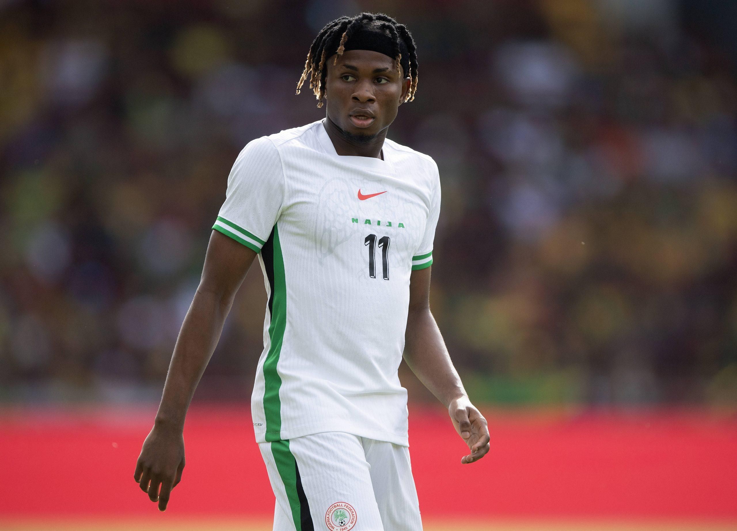 Super Eagles winger Samuel Chukwueze