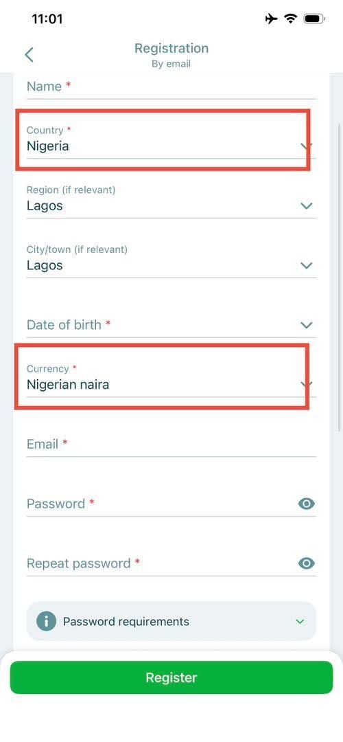 22Bet Registration: How to Sign Up for a 22Bet Account in Nigeria