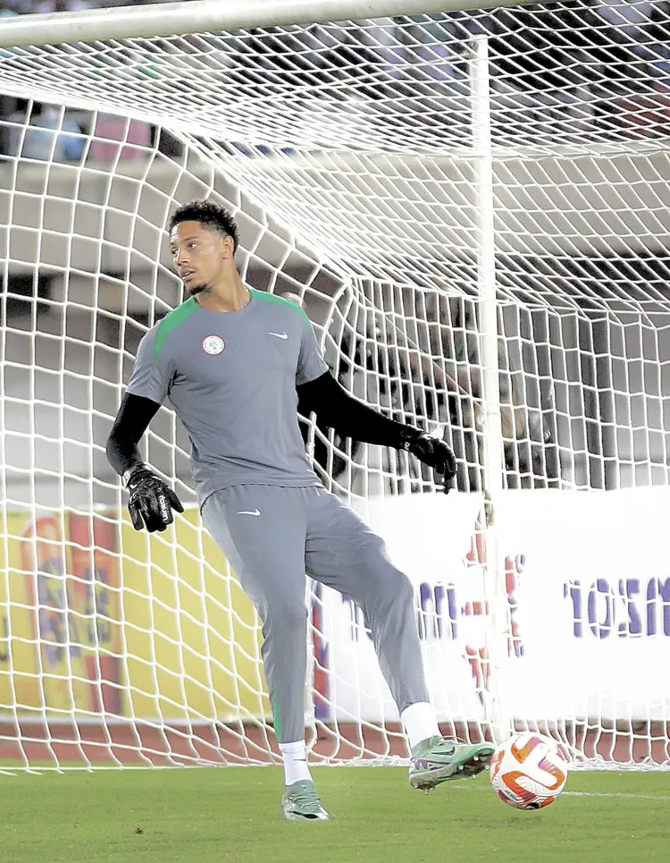 Super Eagles star Maduka Okoye. 