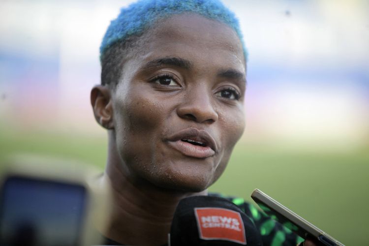 Nigeria and Atlético Madrid star Rasheedat Ajibade.