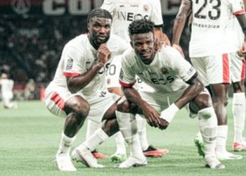 Nigerians abroad: Moffi, Beniangba at the double; Boniface scares Bayern; Ndidi’s Foxes bruise Saints