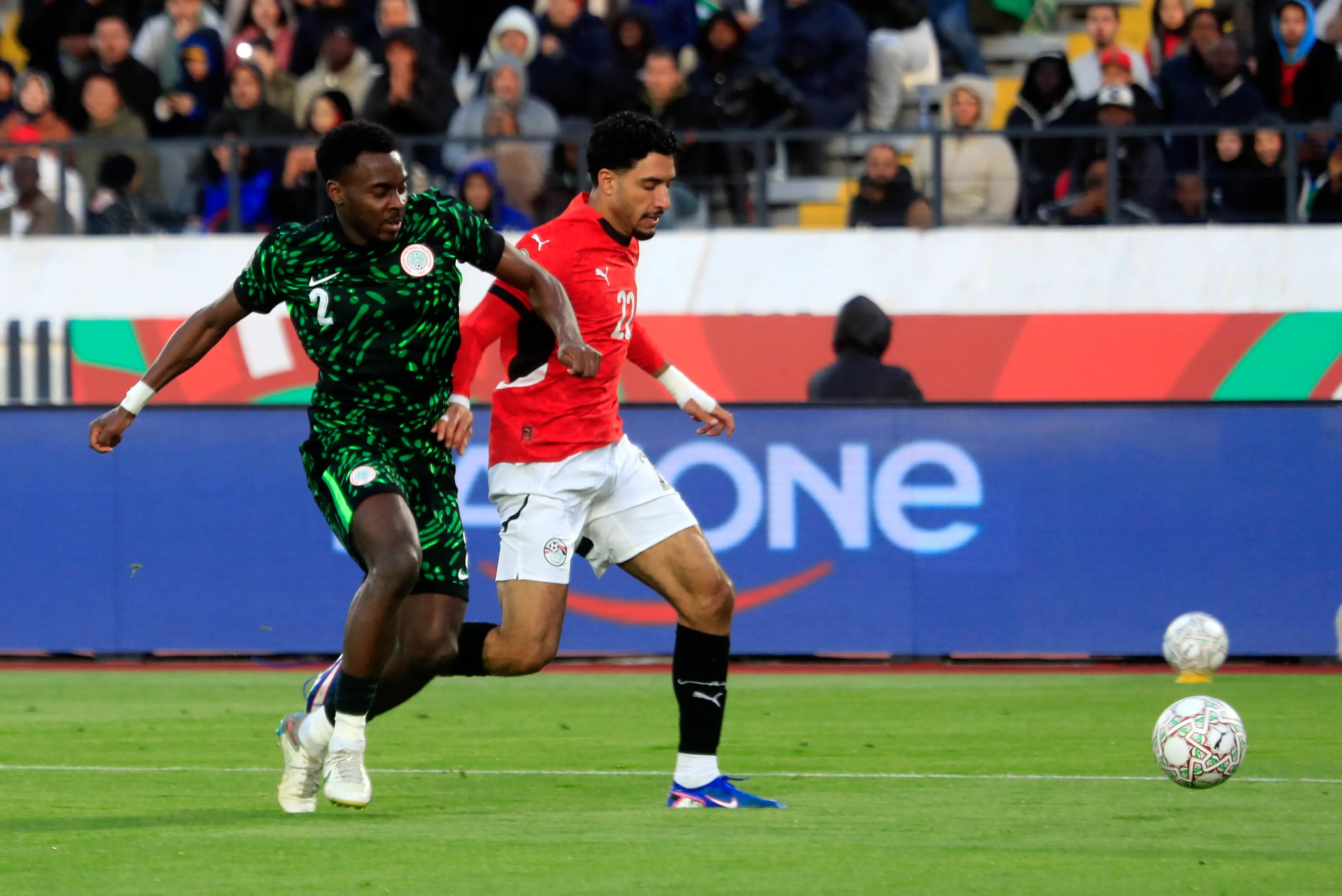 Omar Marmoush of Egypt and Bright Osayi Samuel of Nigeria.