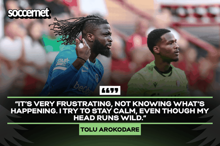 Genk’s Arokodare frustrated with transfer situation despite opening goal account