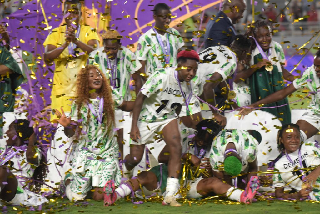 Nigeria during the 2025 WAFCON Final match between Morocco and Nigeria at Stade Olympique de Rabat on July 26, 2025 in Rabat, Morocco