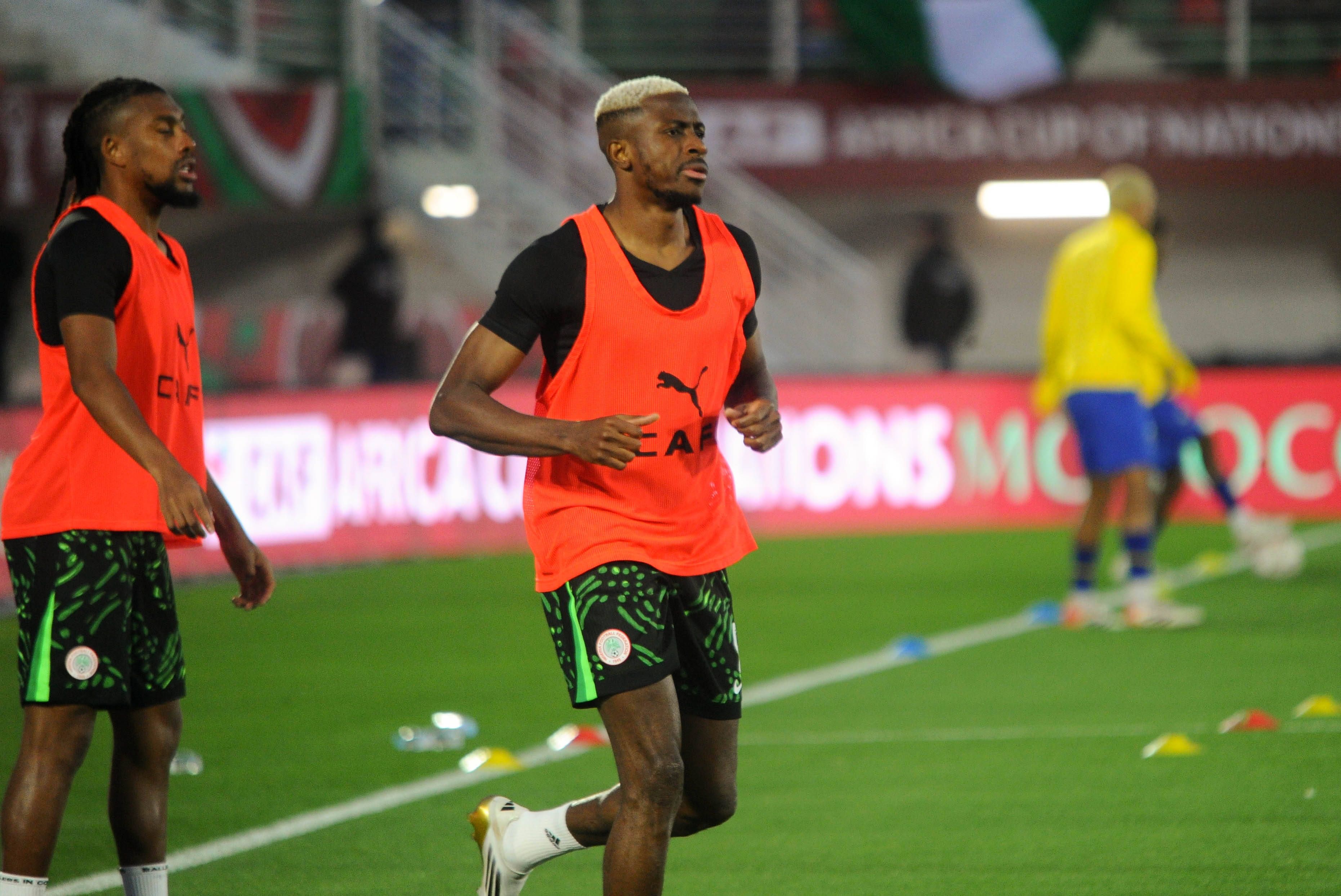 Victor Osimhen and Alex Iwobi