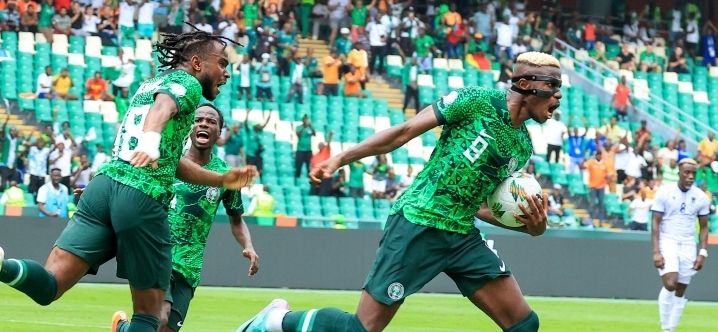AFCON 2023: Ex-Everton hero applauds Super Eagles’ Osimhen, Lookman despite disappointing Equatorial Guinea draw