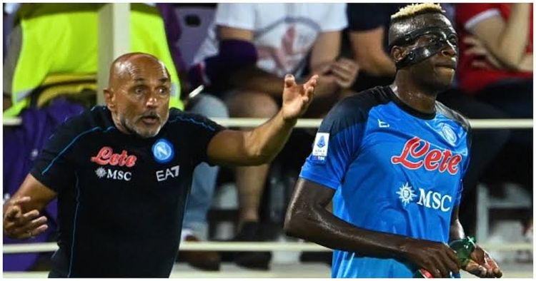 Napoli’s President confirms Osimhen and manager Spalletti will not work together next season