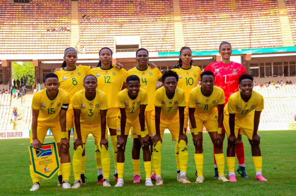 South Africa during the CAF Women's Olympic Qualifiers