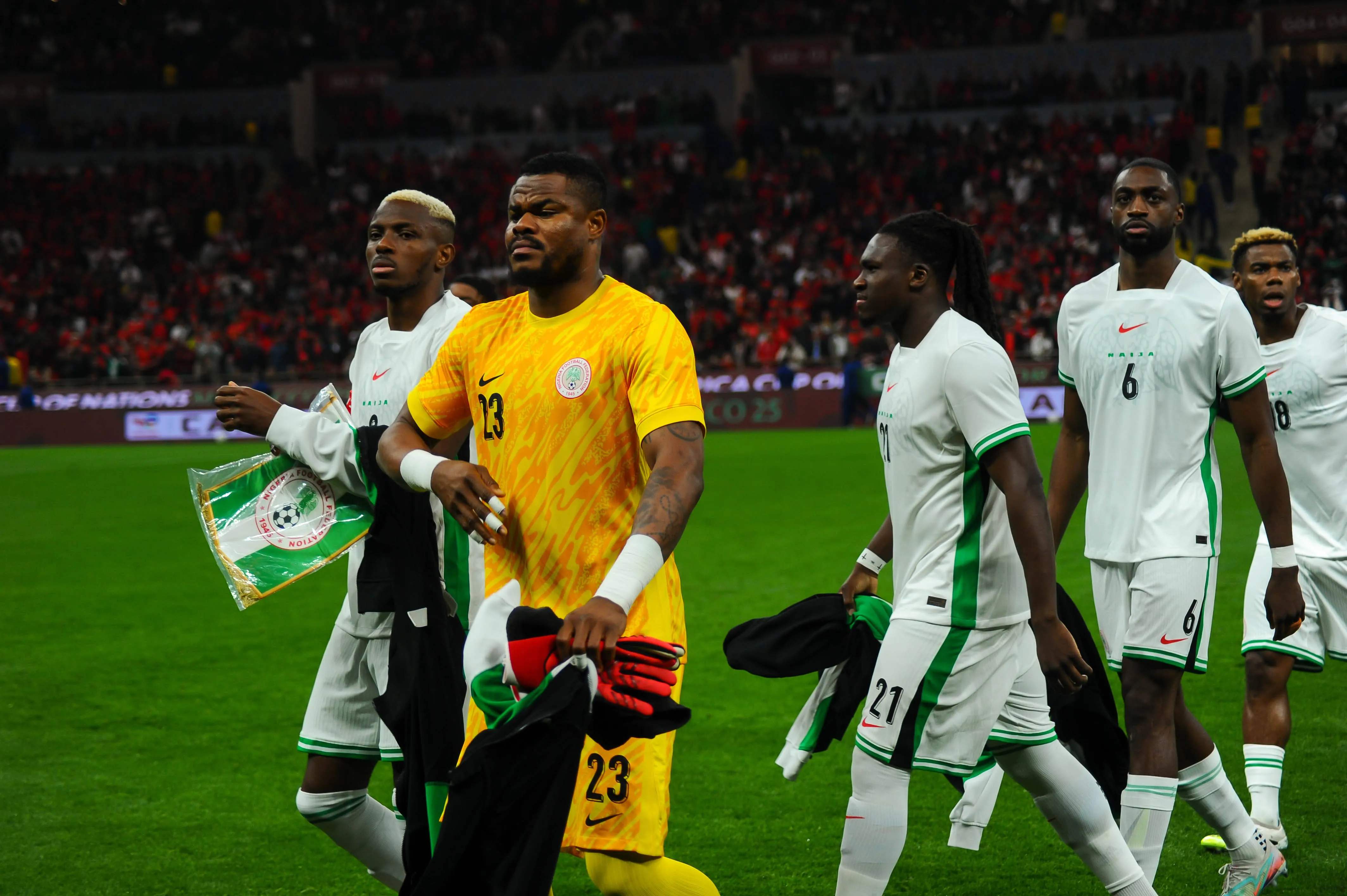 Victor Osimhen, Stanley Nwabali, Calvin Bassey, Semi Ajayi