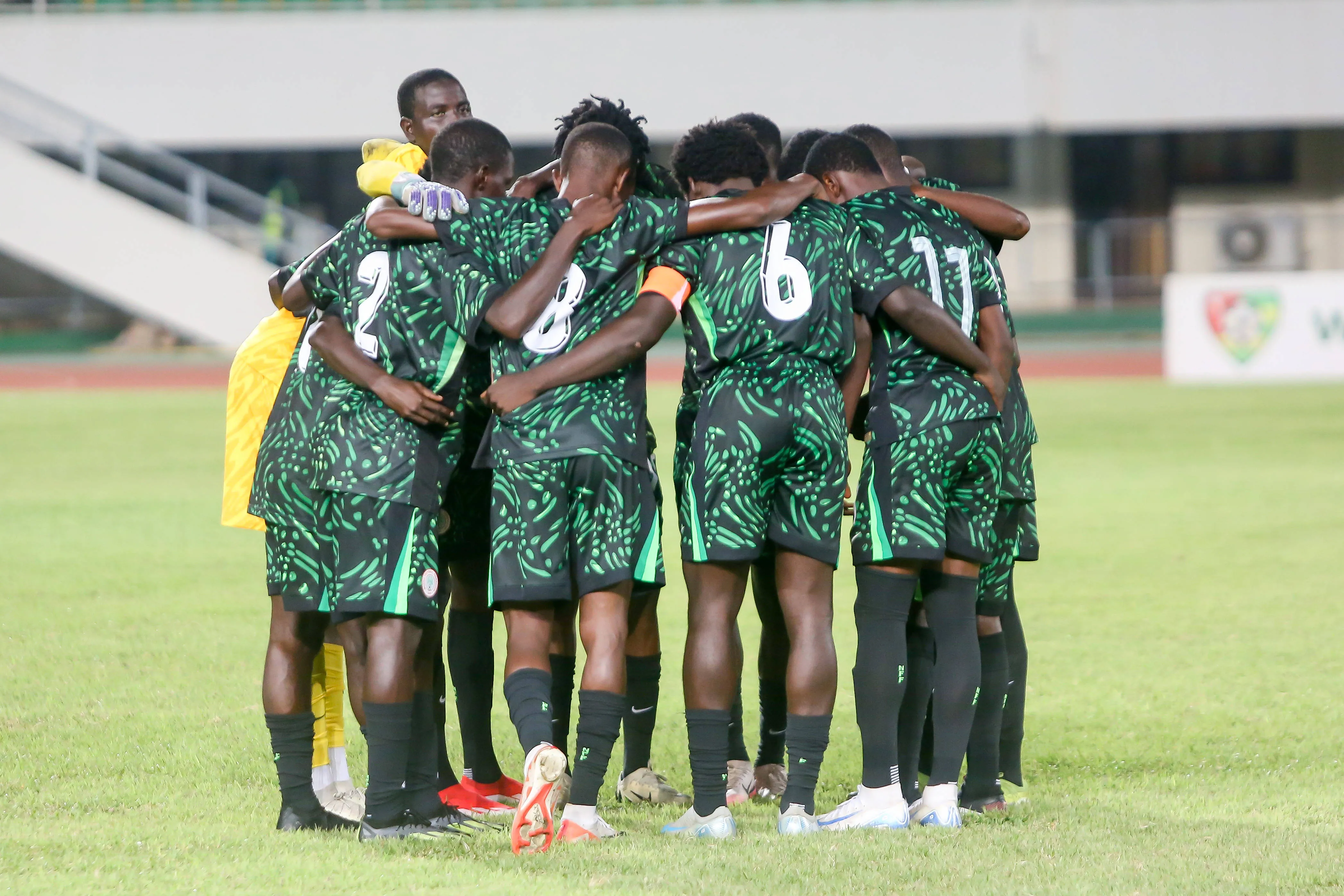 Nigeria during the WAFU B-U-20 Championship: match between Nigeria and Niger at Stade Kegue on October 27, 2024 in Lome, Togo. 