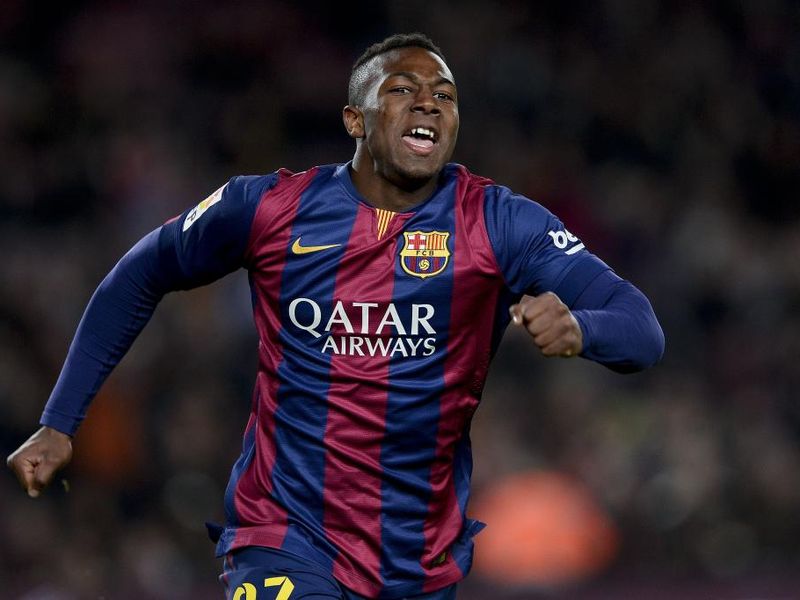 Adama Celebrating - FlyBarca