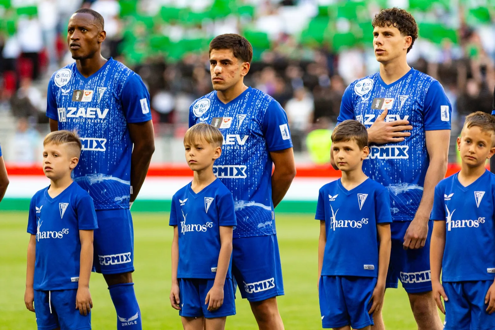 Akpe Victory with Zalaegerszeg teammates